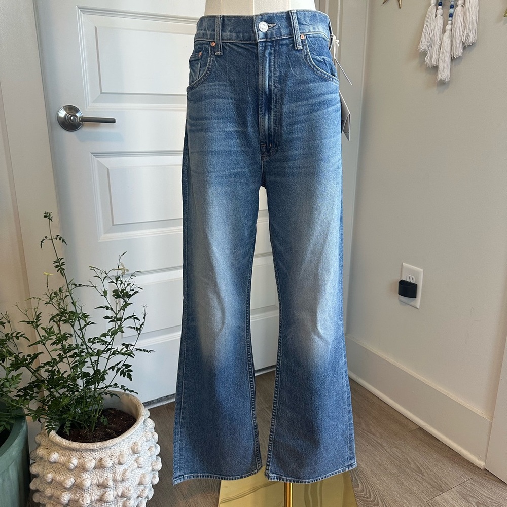 Mother Denim Scooter Ankle Jean In I'm A Winner